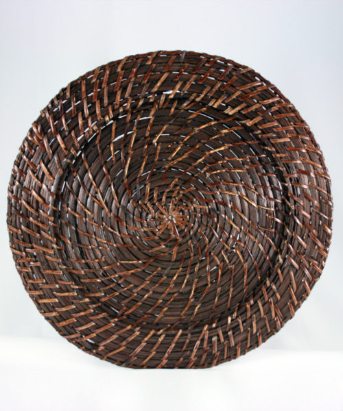 Rattan Round Charger